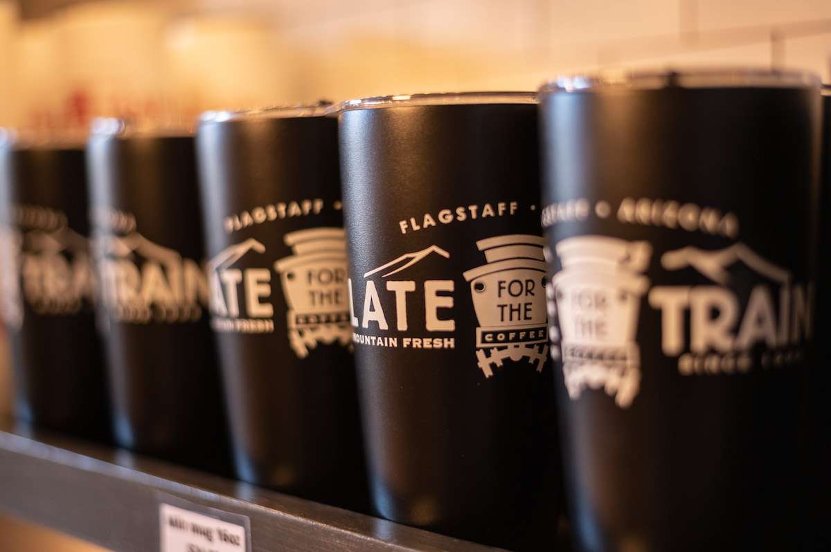 Late for the Train coffee shop