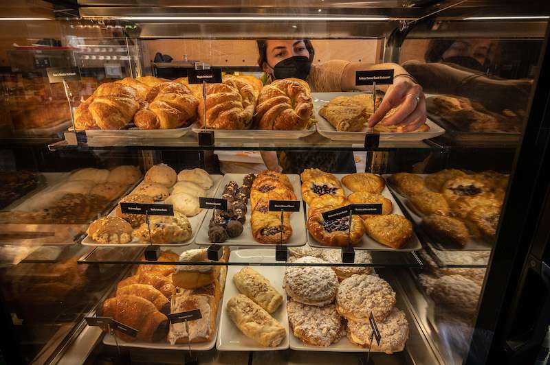 Late for the Train coffee shop pastries